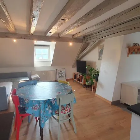 Апартаменты Mon Ptit Nid T3 Duplex Au Coeur De La Krutenau